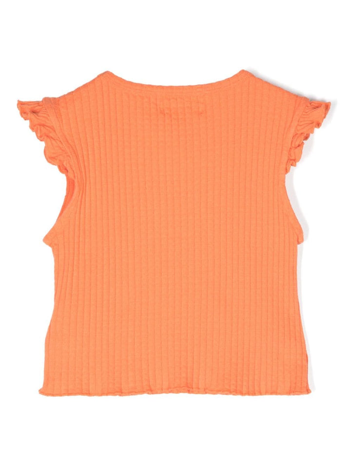 T-shirt arancione bambina