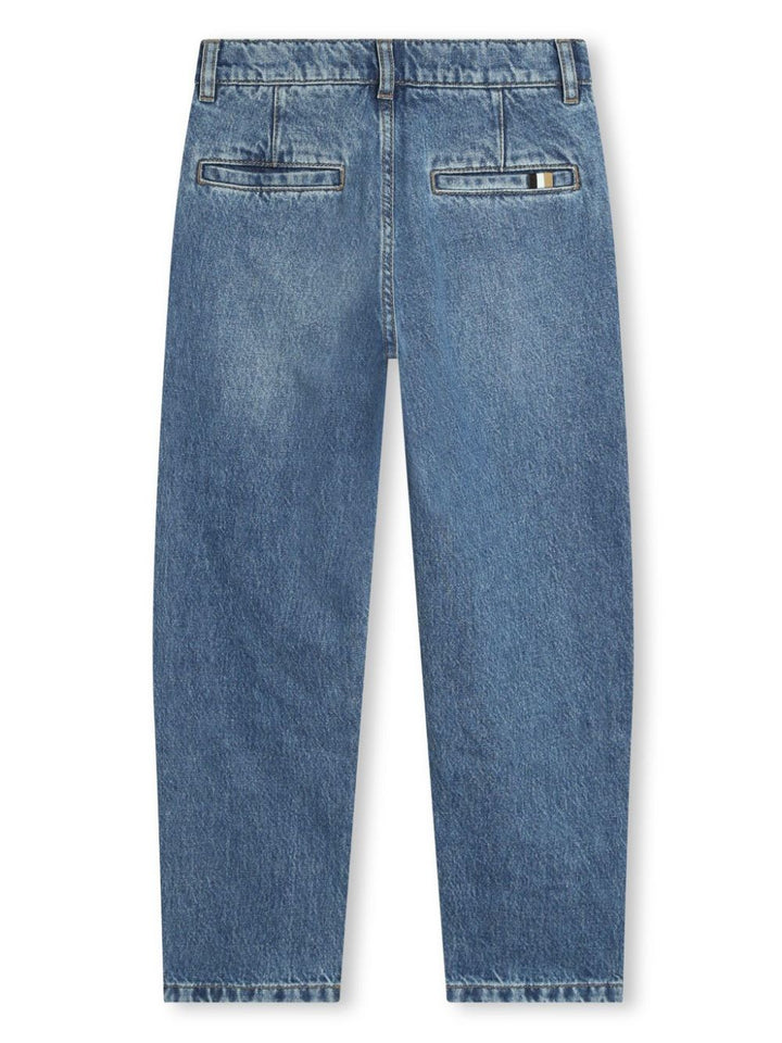 Jeans bambino indaco