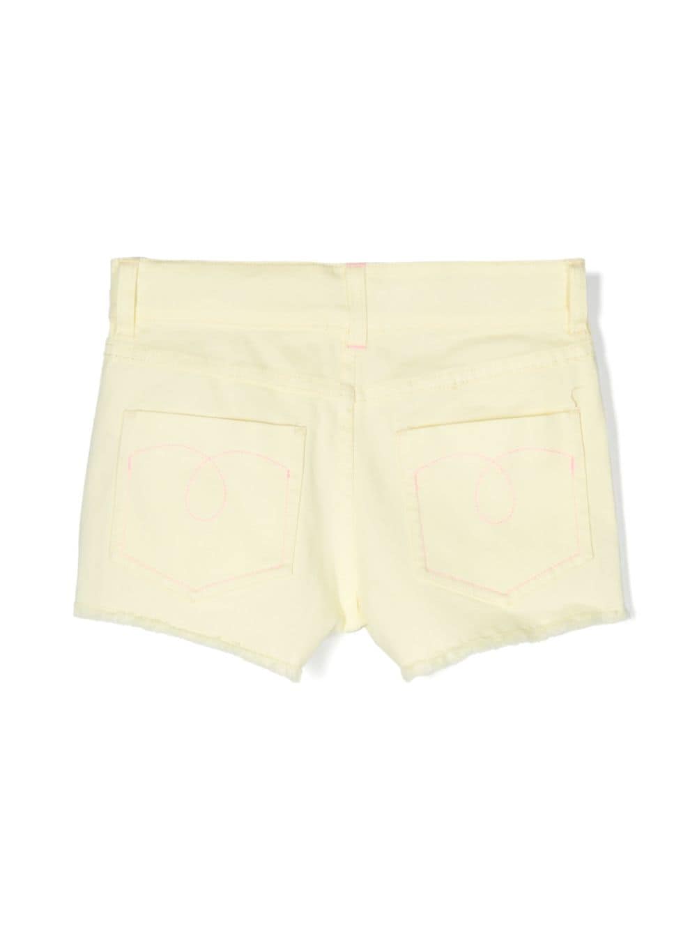 shorts giallo bambina