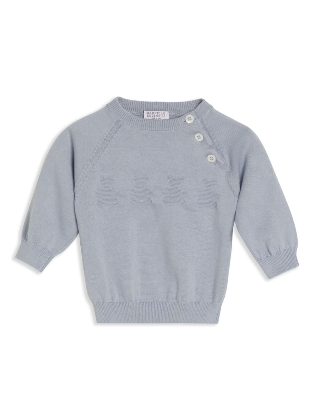Maglione blu neonato