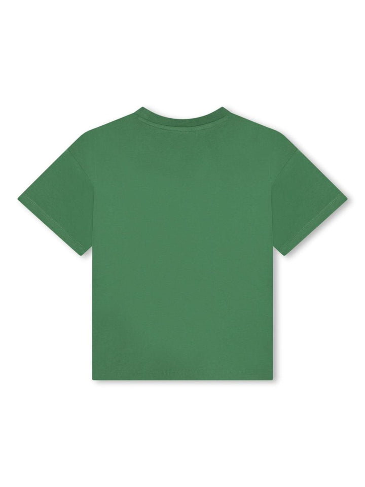 t-shirt verde bambino