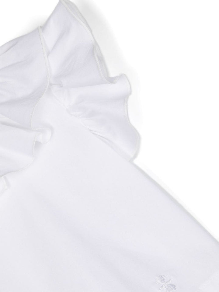 blusa bianca neonata