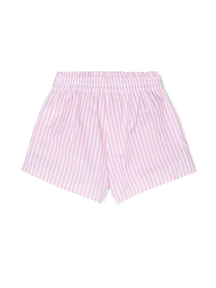 Pantaloncino bianco/rosa bambino