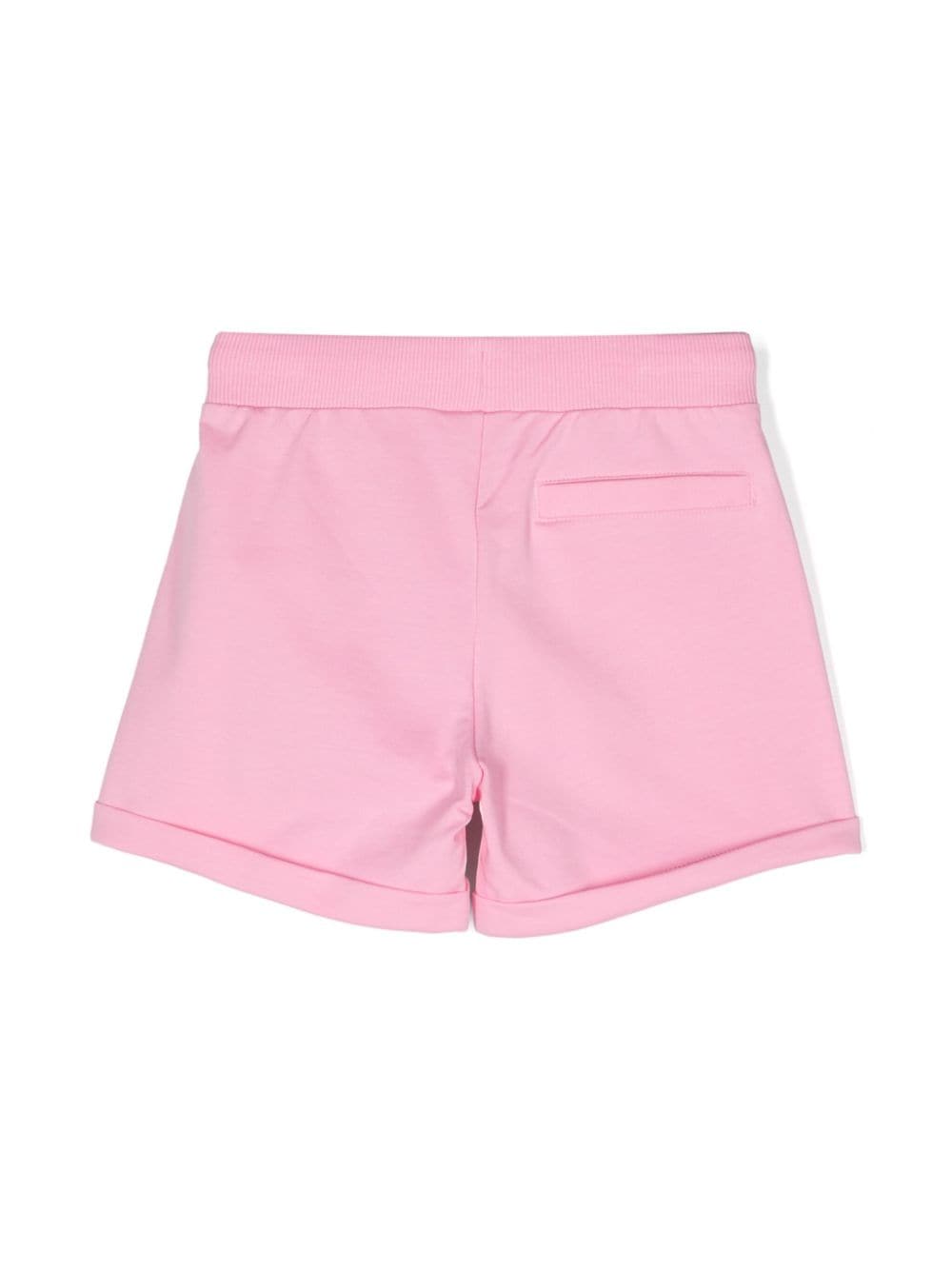 Shorts bambina rosa/multicolore