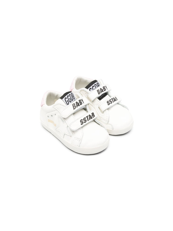 Sneakers bianche neonata