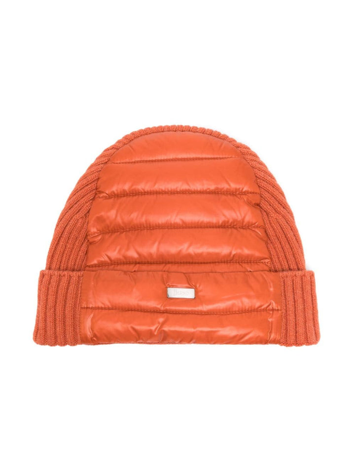 Cappello arancio mandarino unisex con logo
