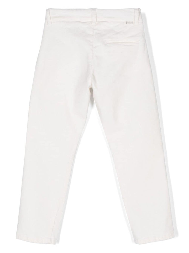 Pantaloni bianchi bambino