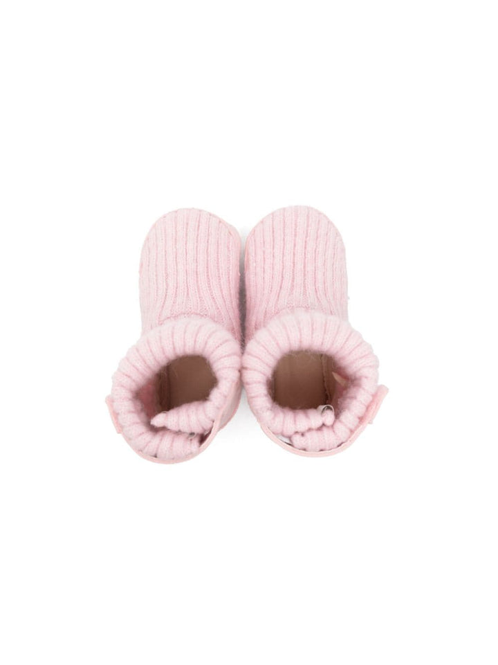Stivali rosa chiaro neonata