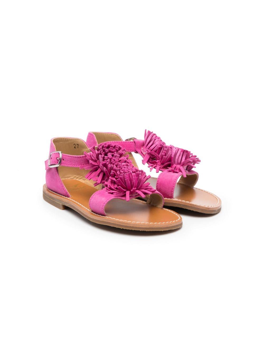 sandali fucsia bambina