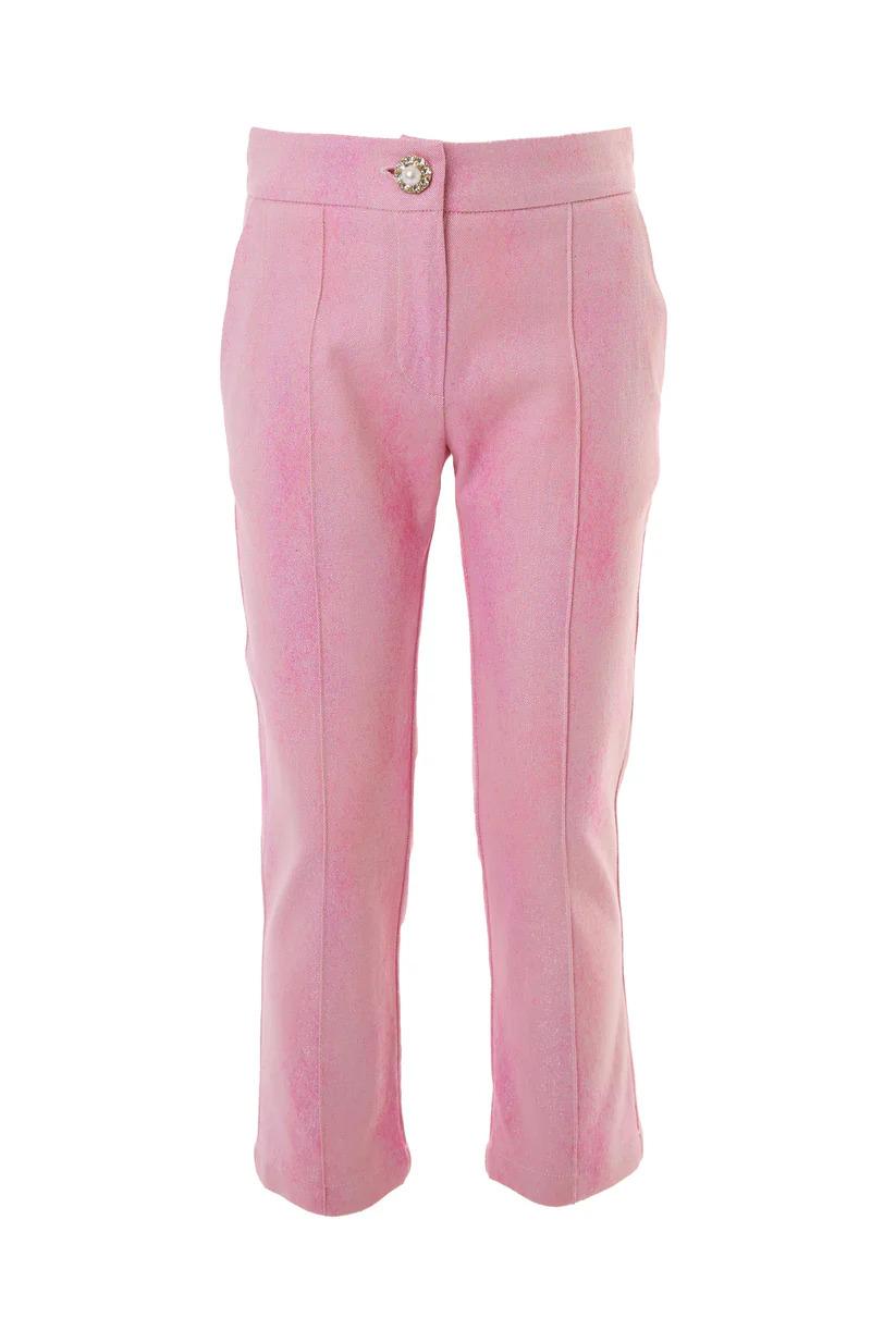 pantalone rosa bambina