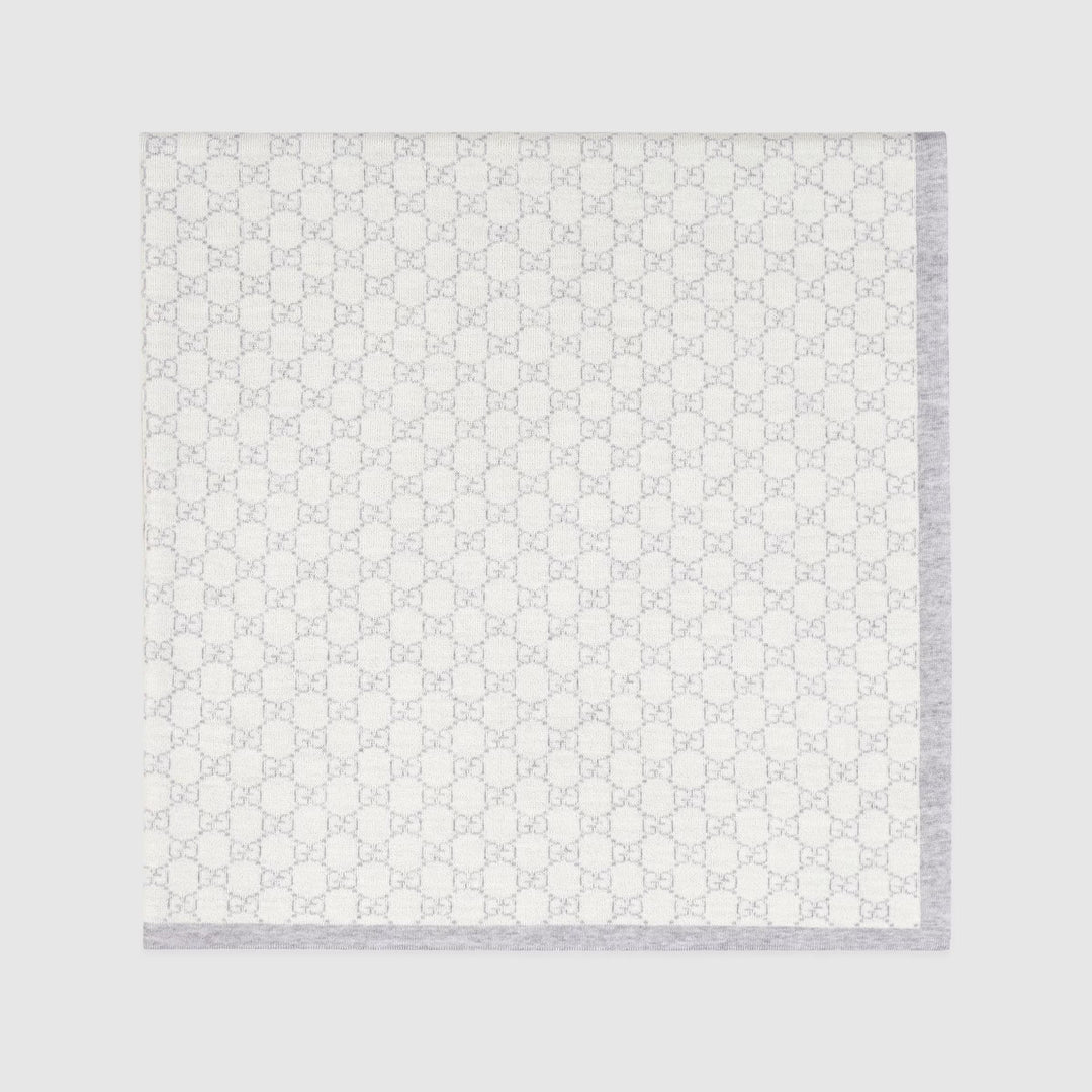 Coperta avorio/grigio neonato
