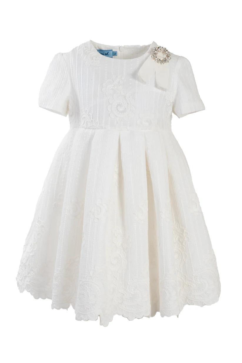 abito bianco bambina