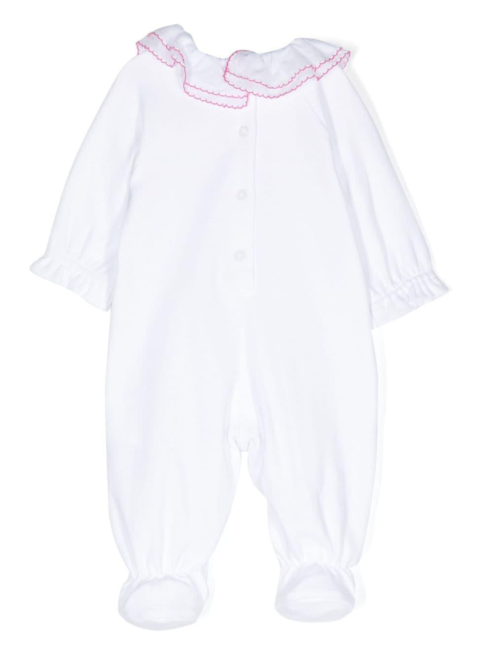 Pigiama neonato bianco 35C2103000 0099 Monnalisa kids