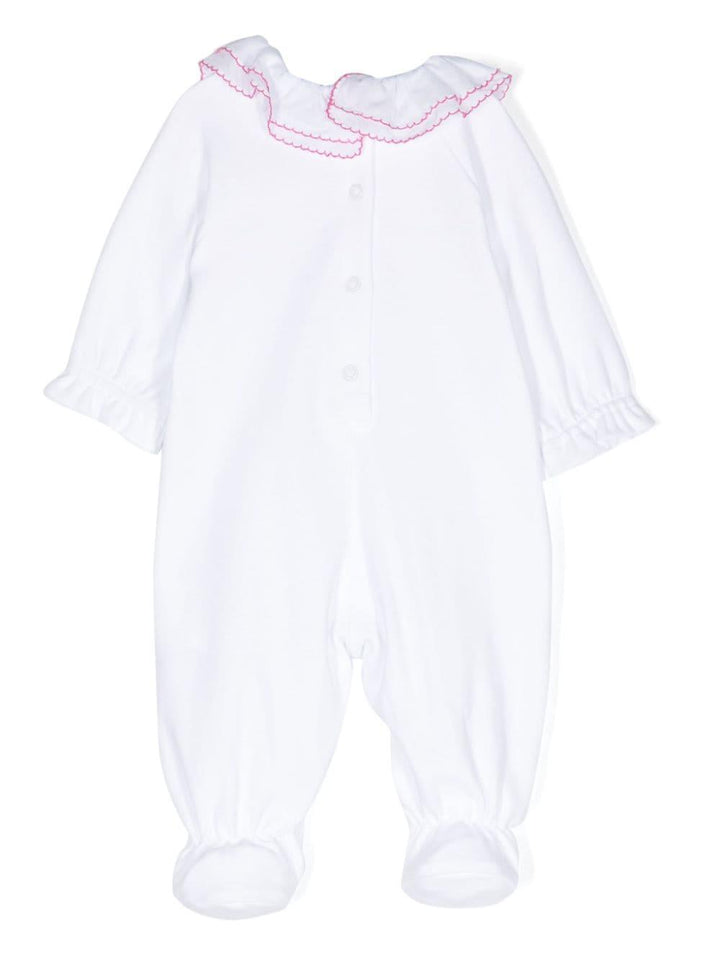 Pigiama neonato bianco 35C2103000 0099 Monnalisa kids