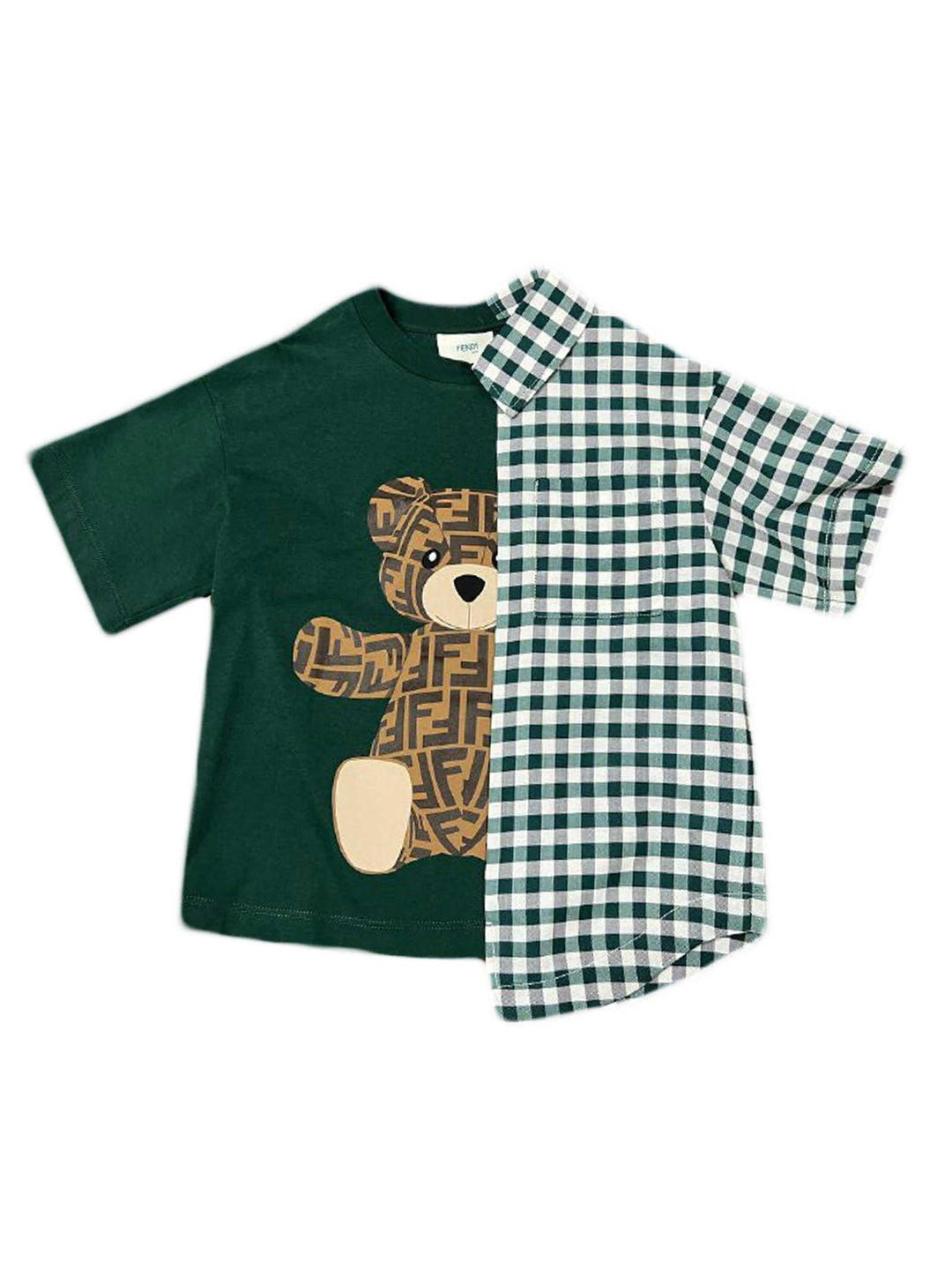 T-shirt verde bambino