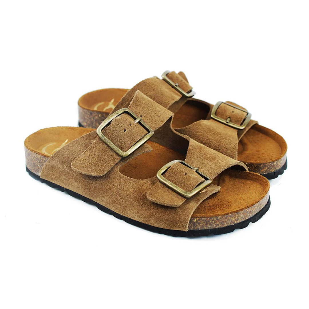 sandali marroni bambino