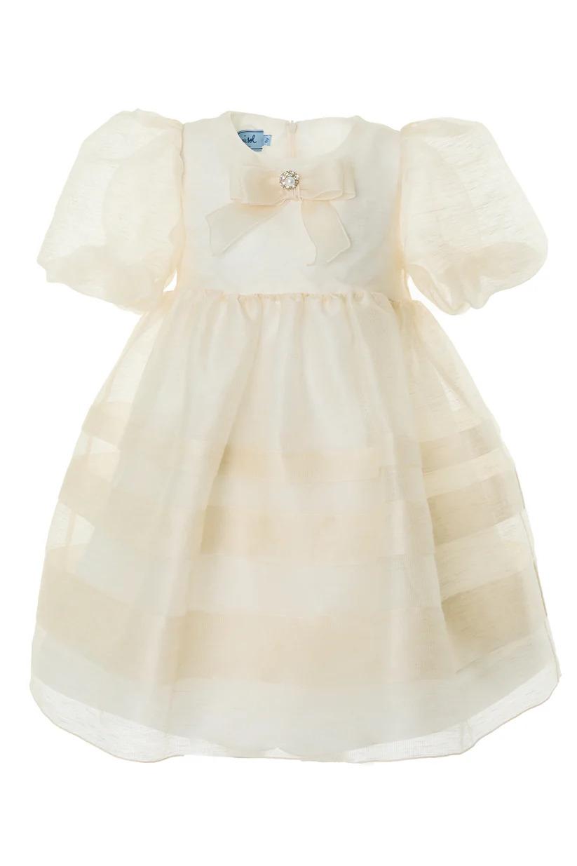abito avorio bambina