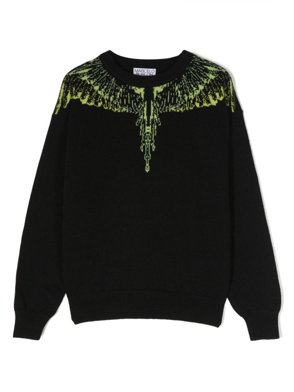 Maglione nero bambino