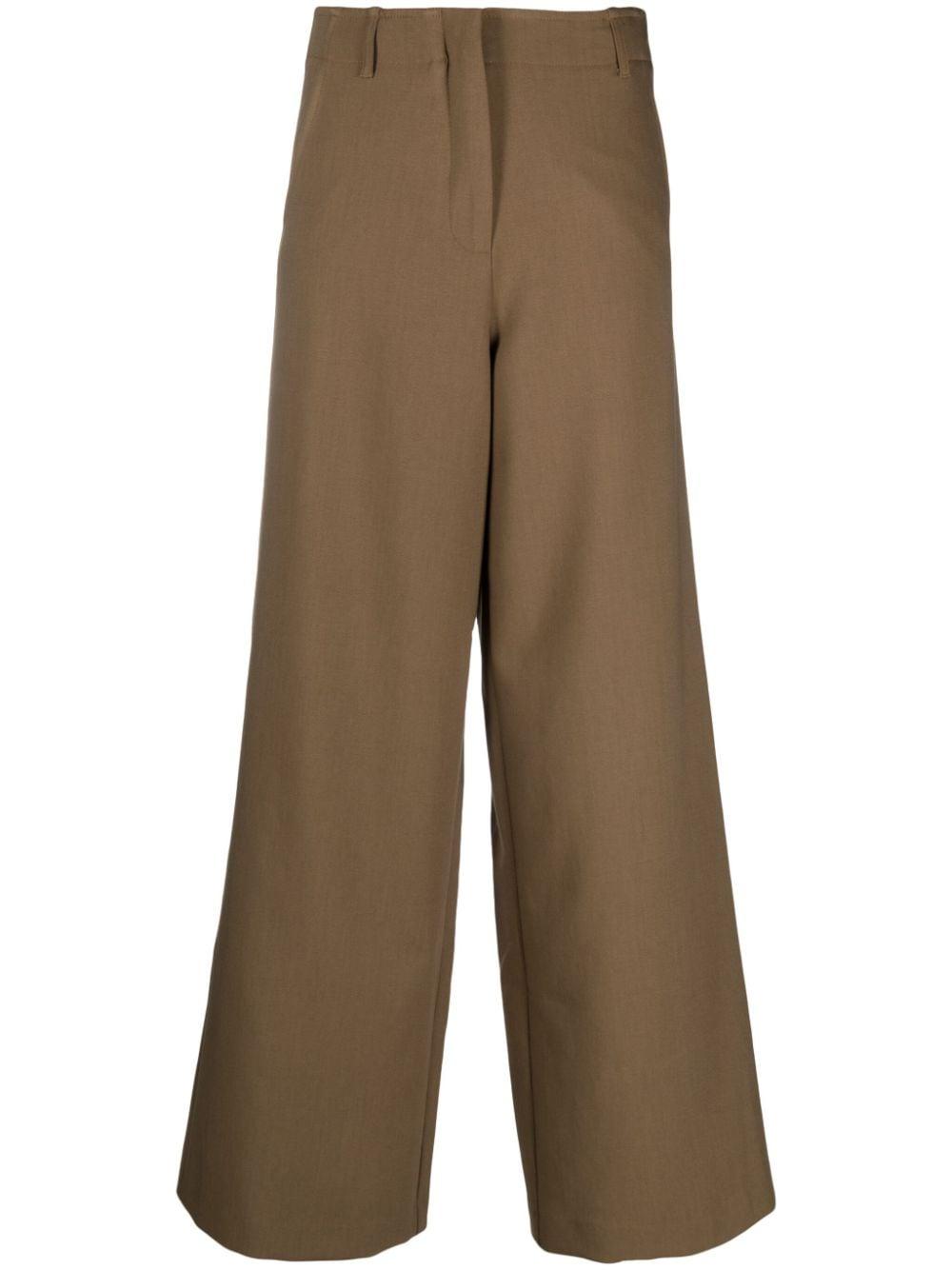 Pantaloni marroni donna