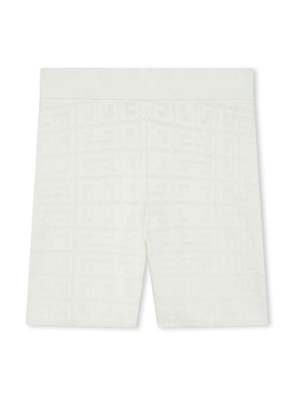 shorts bianco bambina