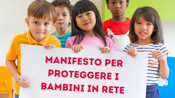 Manifesto per proteggere i bambini in rete