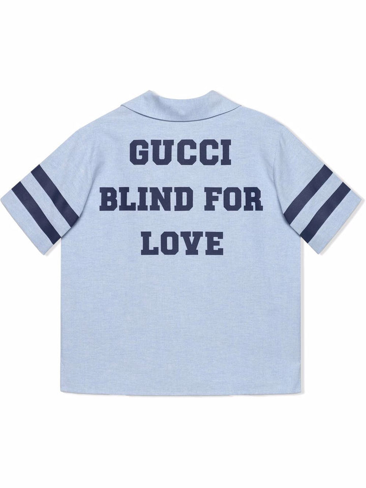 Camicia azzurra Blind For Love