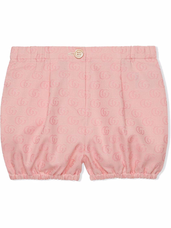 Shorts rosa neonato unisex