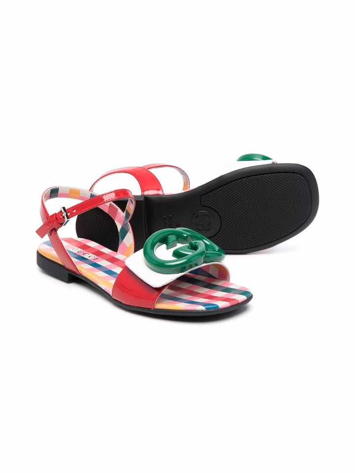 Sandali multicolor bambina