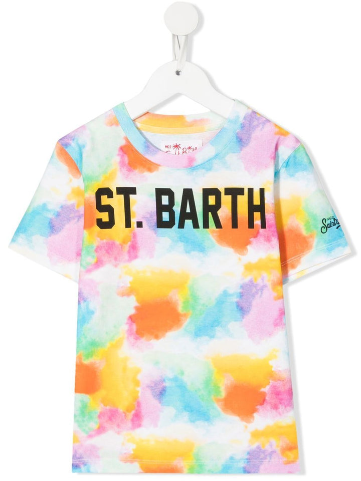 T-shirt multicolore bambina