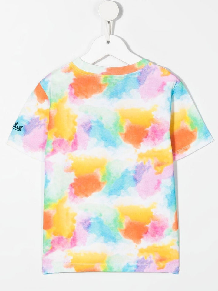 T-shirt multicolore bambina