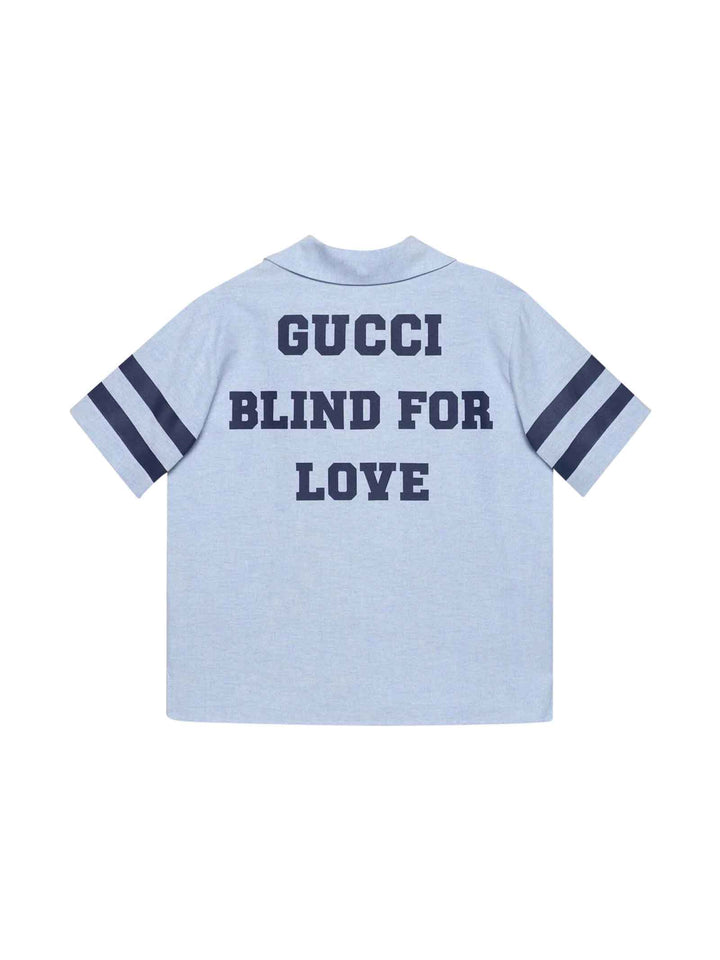 Camicia azzurra Blind For Love