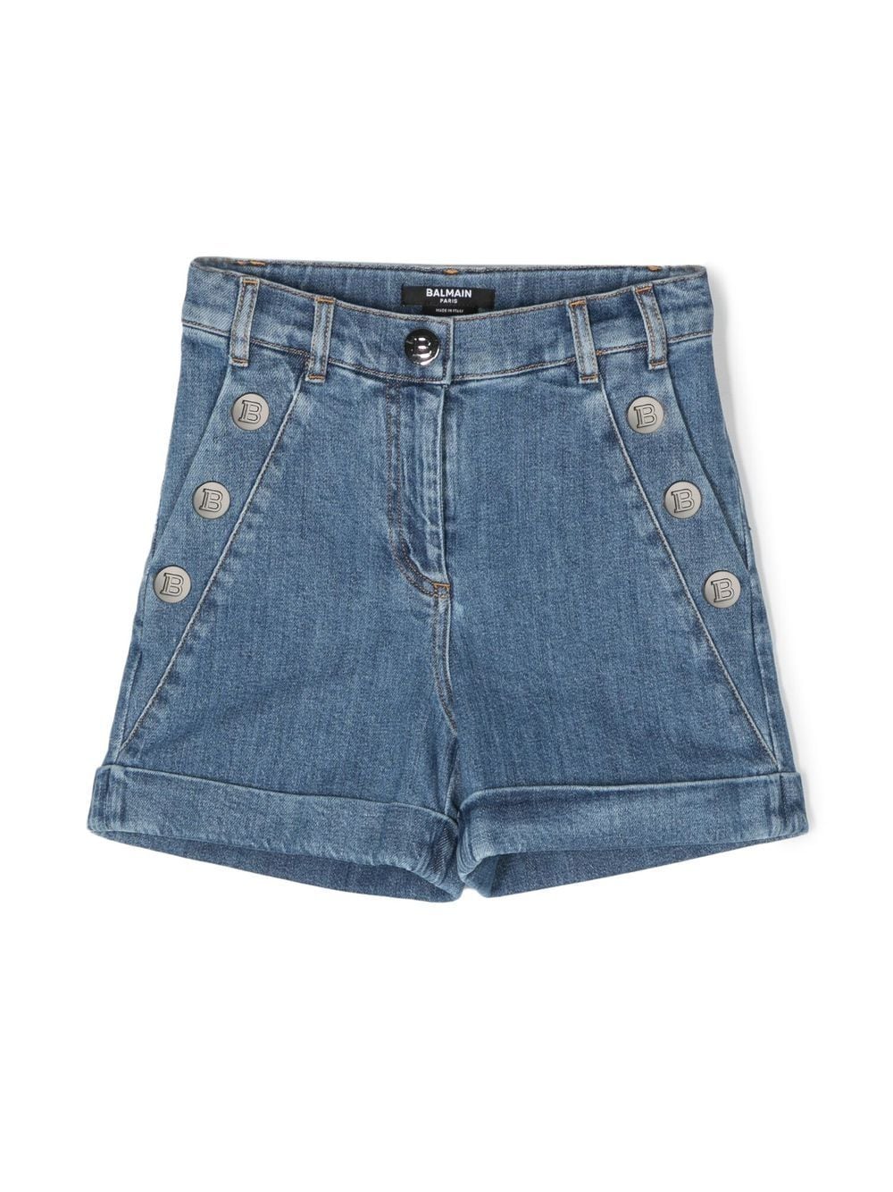 Short en jean fille