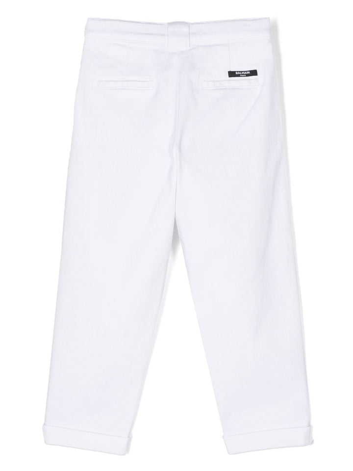 Pantaloni bianchi unisex