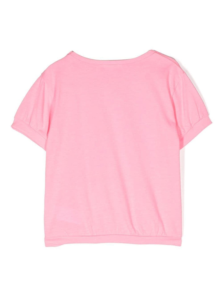 T-shirt rosa bambina