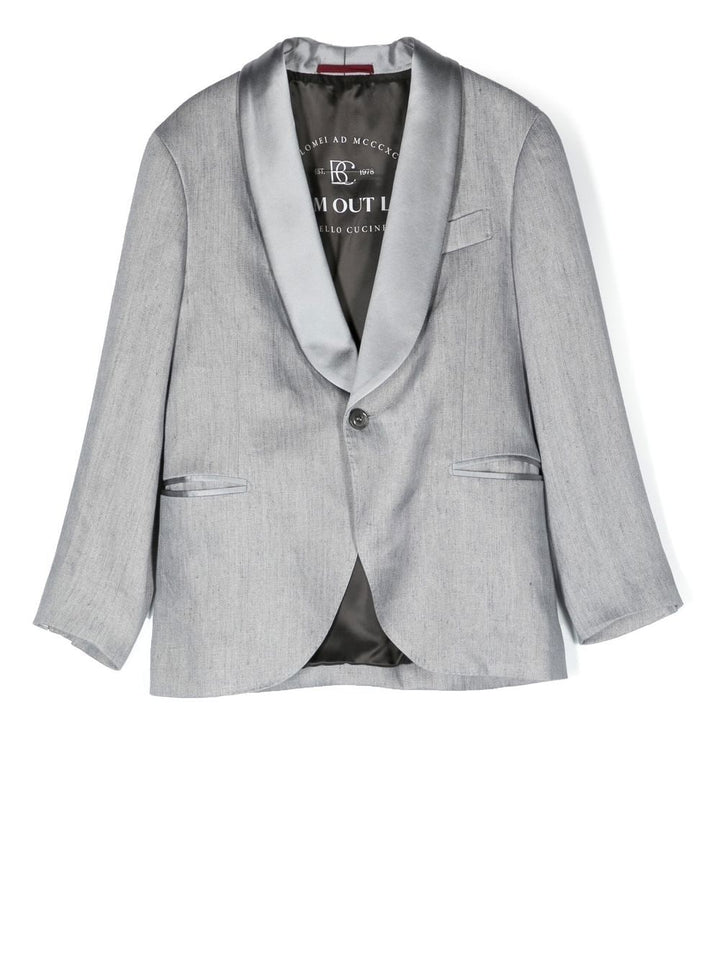 Blazer grigio bambino