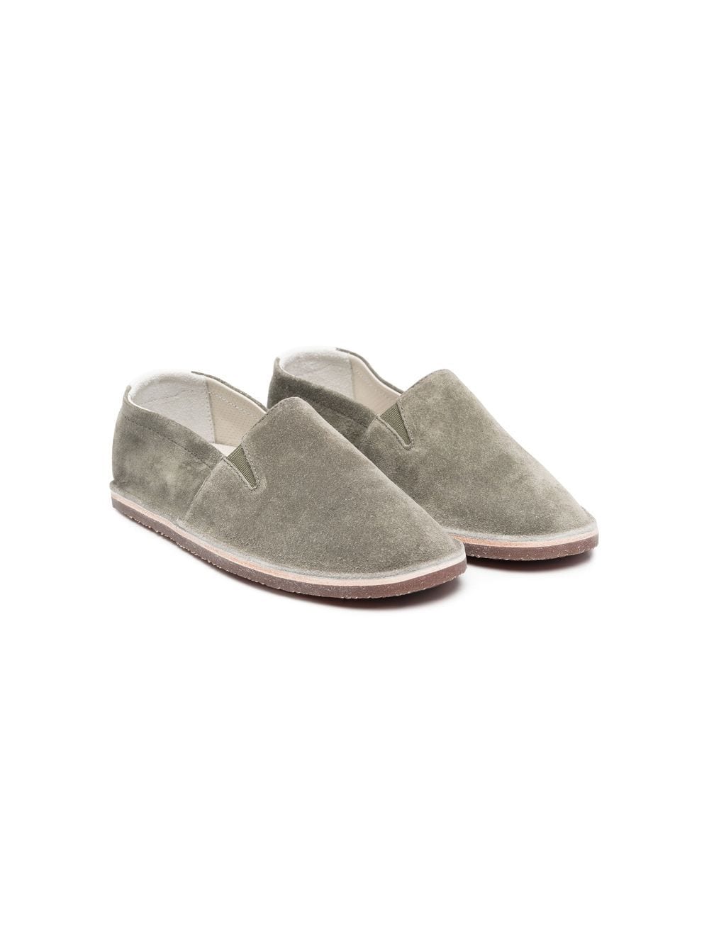 Mocassins verts pour enfants