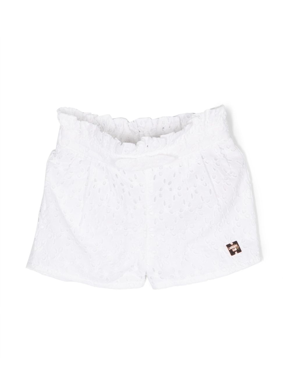 Short fille blanc