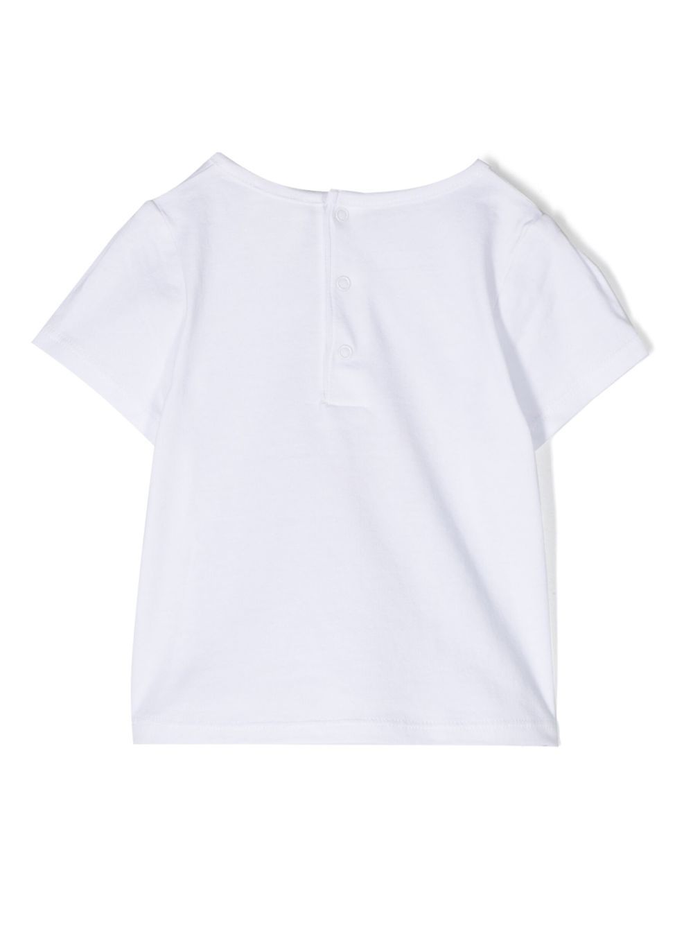 T-shirt bianca bambina con stampa