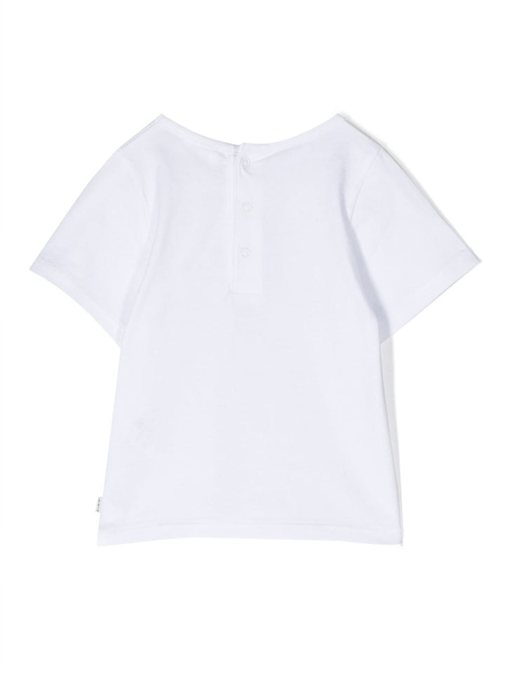 T-shirt blanc avec imprimé