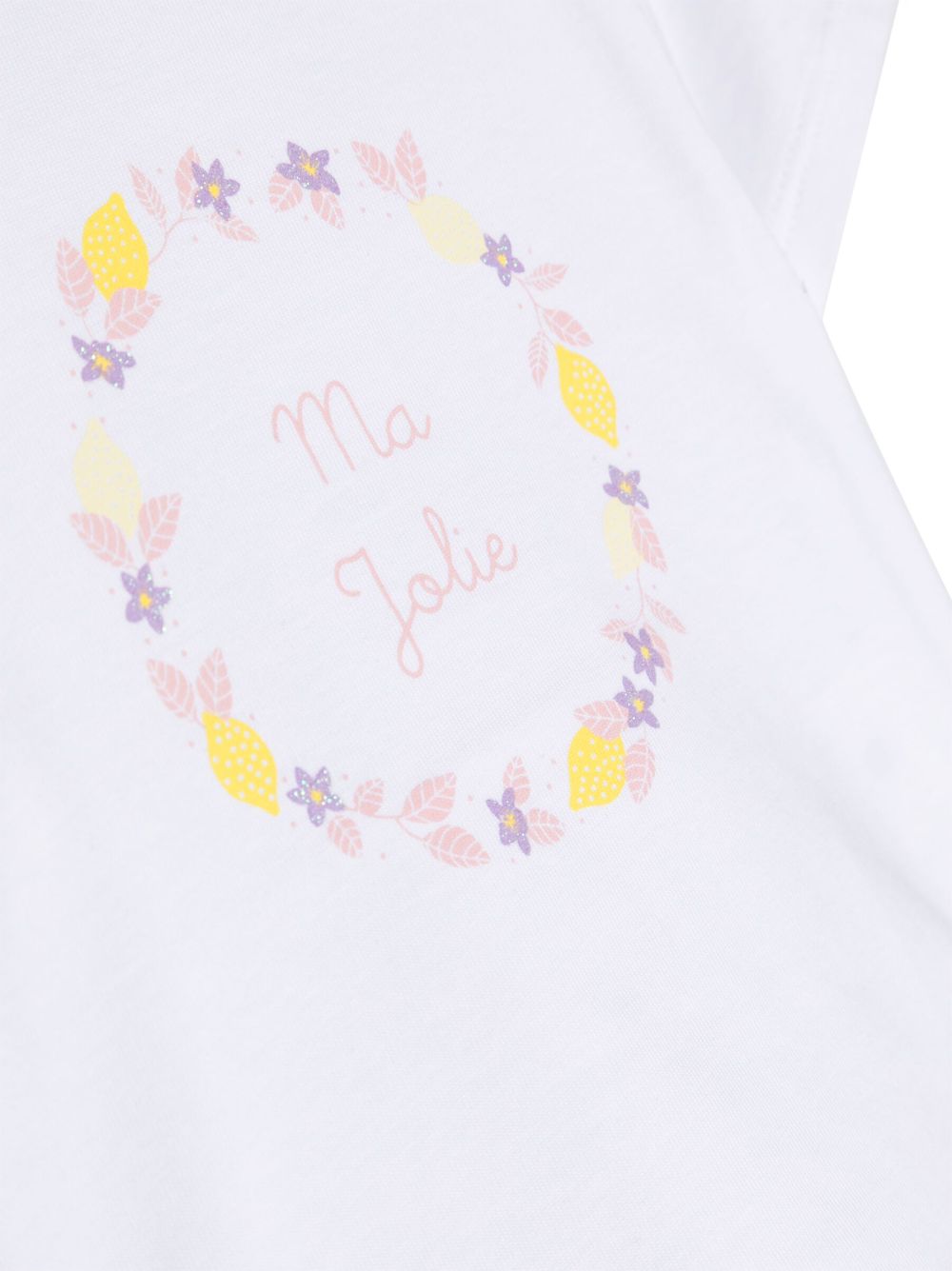 T-shirt bianca con stampa