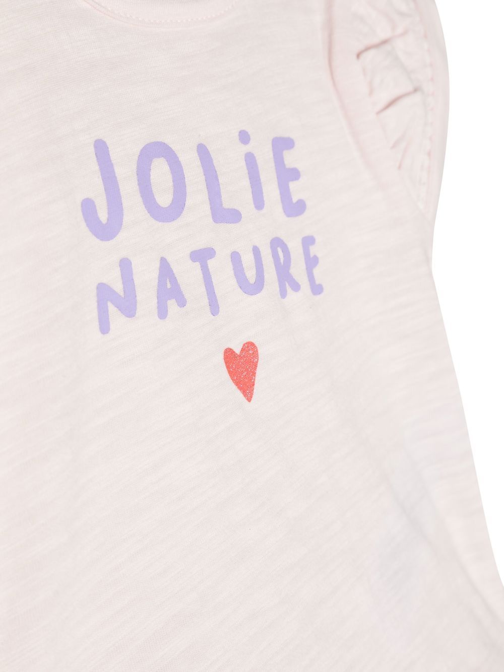 Tee-shirt fille rose