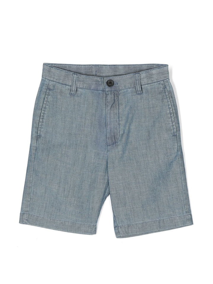 Short en jean garçon