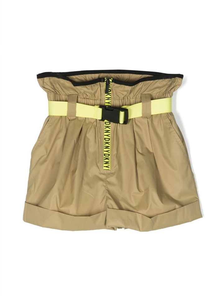 Shorts verdi bambina