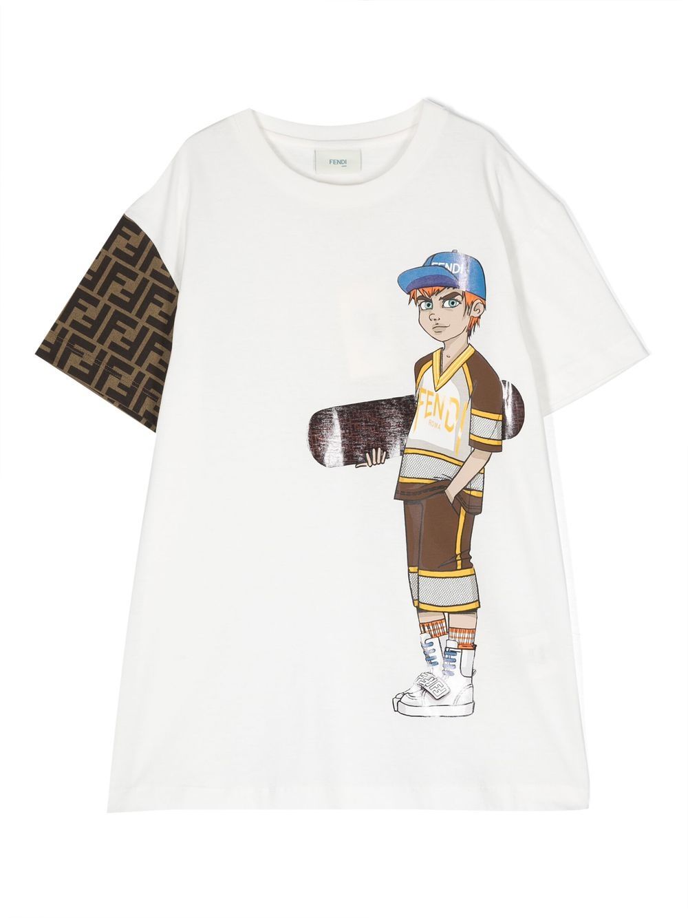 T-shirt bianca bambino