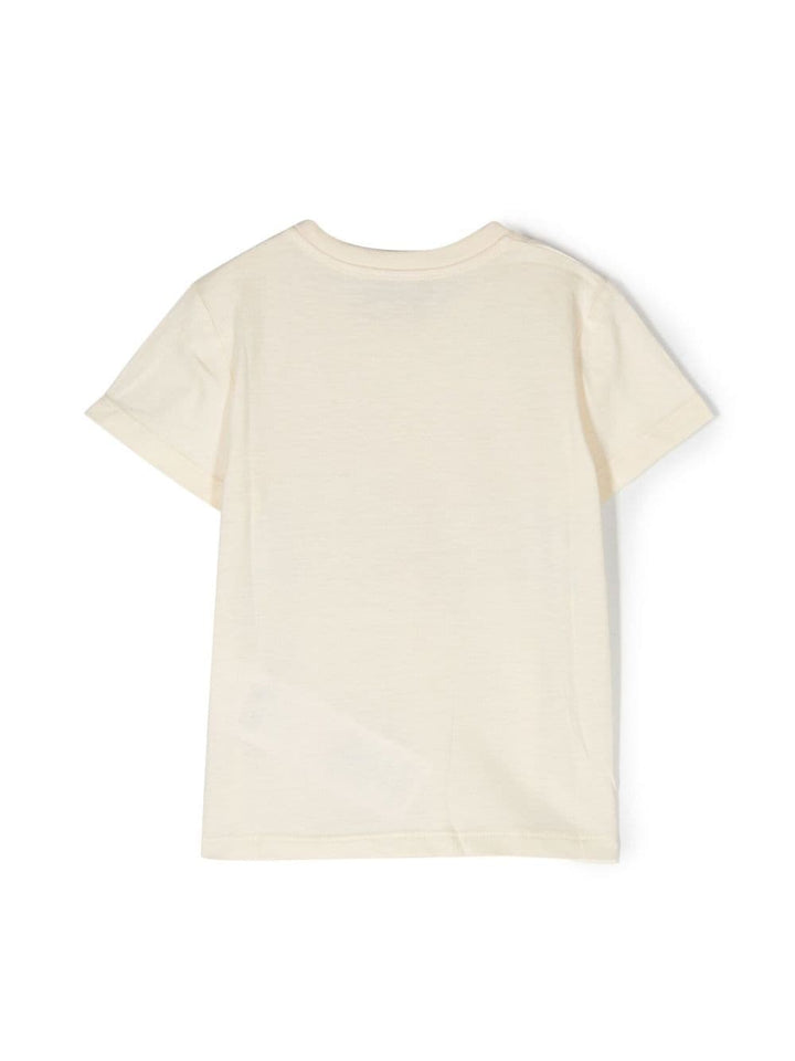 T-shirt bébé beige