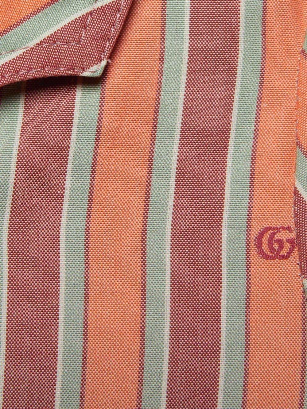 Chemise orange nouveau-né