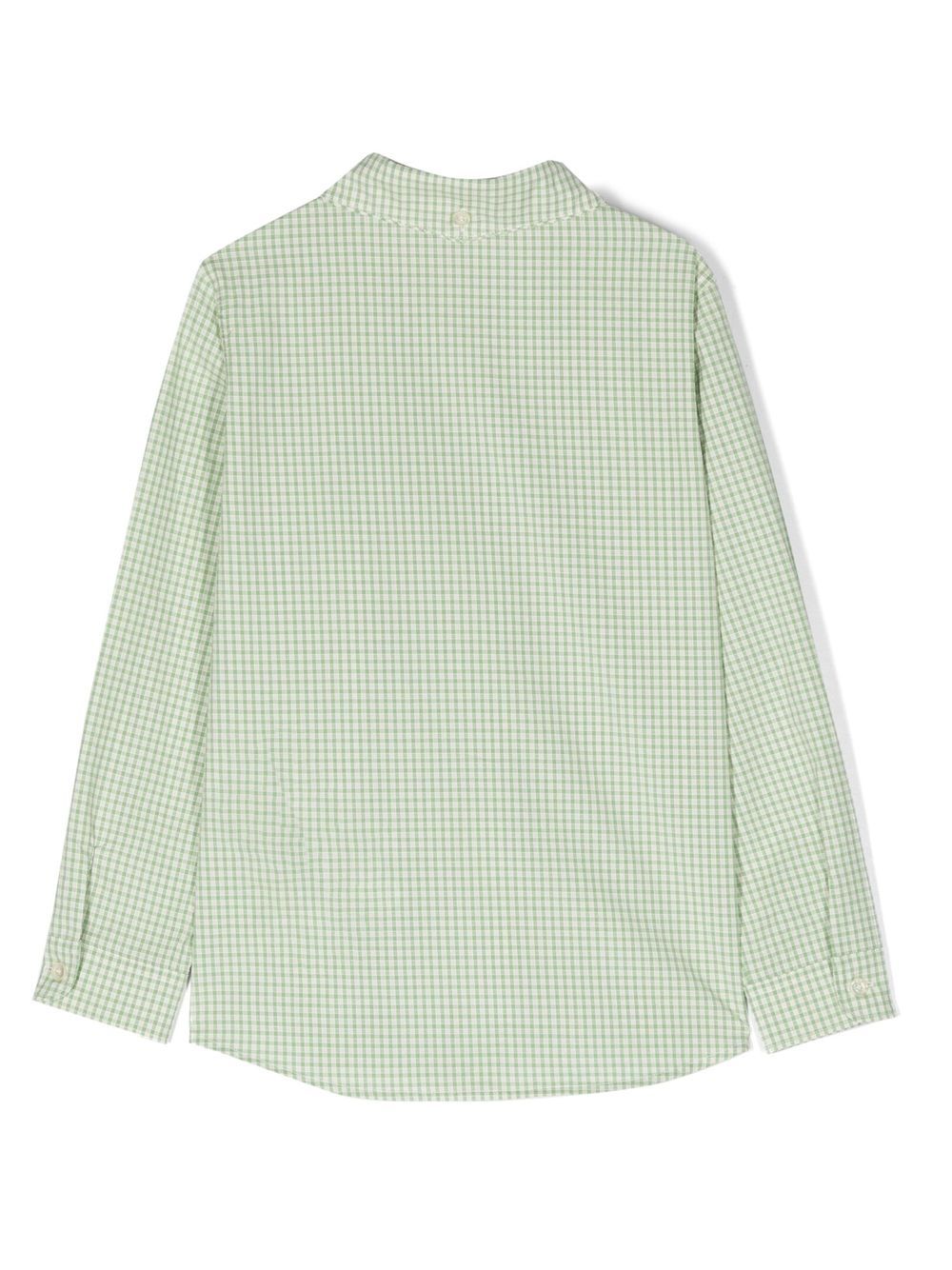 Chemise verte bébé