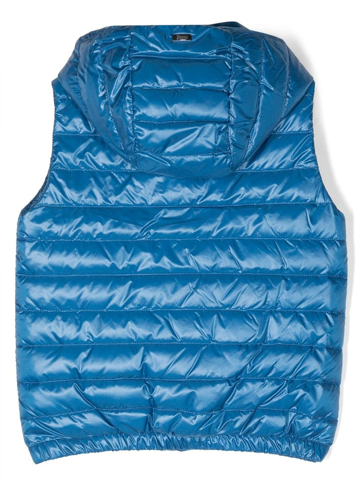 Gilet blu bambino