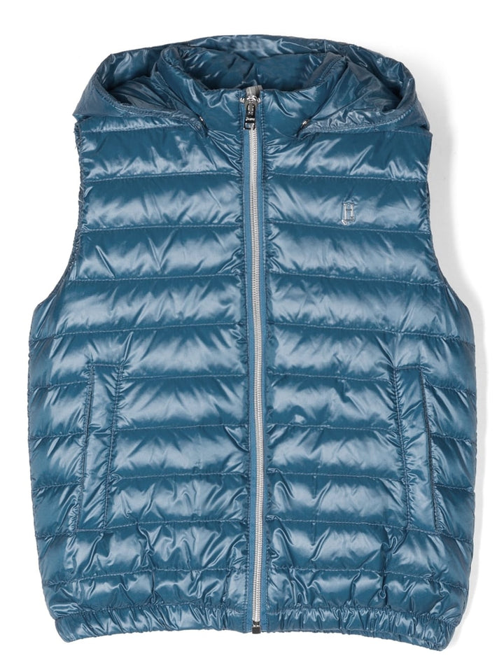 Gilet blu bambino