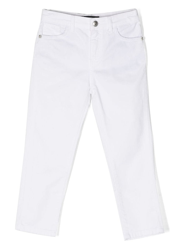 pantaloni bianchi bambino
